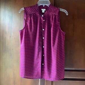 J. Cree Sleeveless Blouse